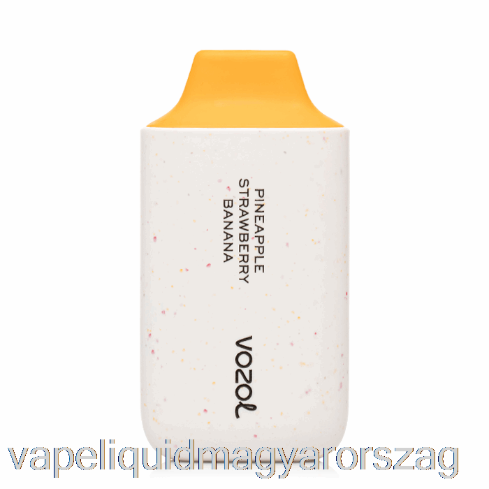 Vozol Star 6000 Eldobható Ananászos Epres Banán Vape Toll